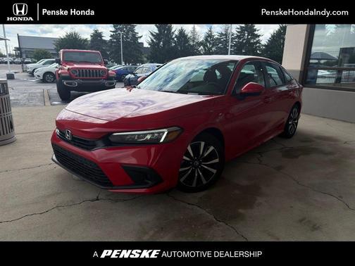 Rallye Red 2023 Honda Civic EX