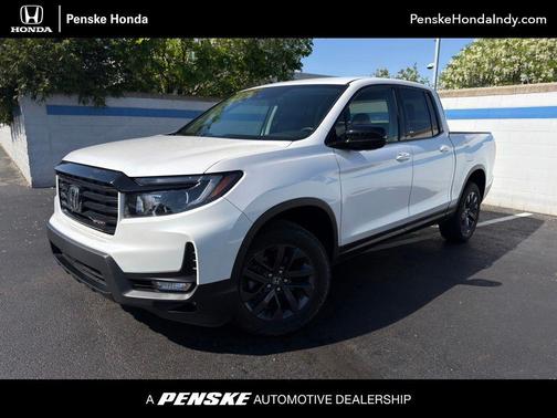 Platinum White 2023 Honda Ridgeline Sport
