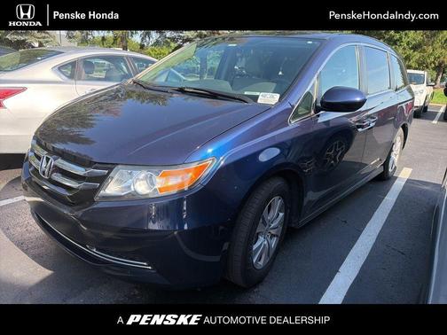 Blue 2016 Honda Odyssey SE