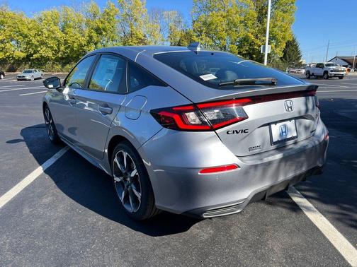 Solar Silver Metallic 2026 Honda Civic Hybrid Sport Touring