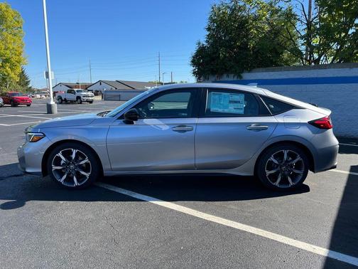 Solar Silver Metallic 2026 Honda Civic Hybrid Sport Touring