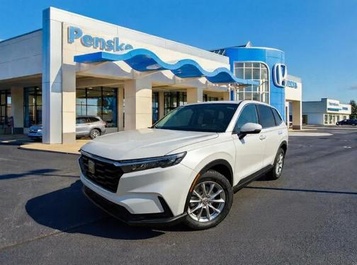 Platinum White Pearl 2026 Honda CR-V EX