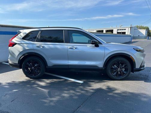 Solar Silver Metallic 2026 Honda CR-V Hybrid Sport Touring
