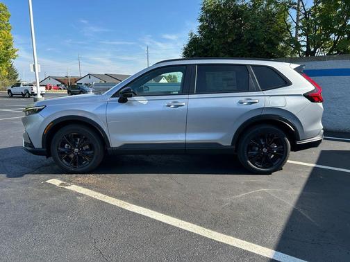 Solar Silver Metallic 2026 Honda CR-V Hybrid Sport Touring