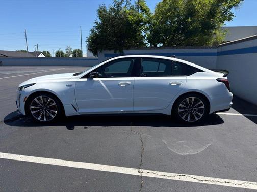 Summit White 2023 Cadillac CT5-V Blackwing