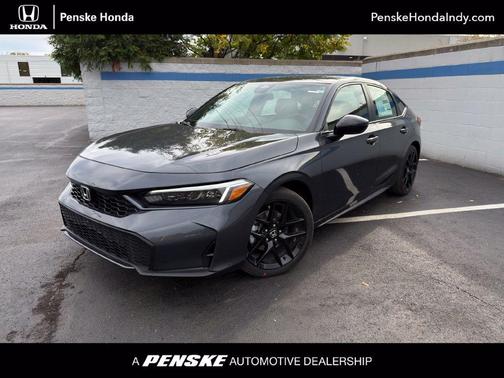 Meteorite Gray Metallic 2026 Honda Civic Hybrid Sport
