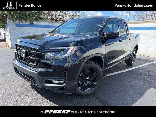 Crystal Black Pearl 2024 Honda Ridgeline Black Edition