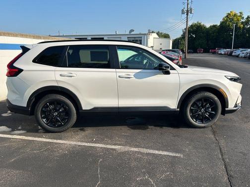 Platinum White Pearl 2027 Honda CR-V Hybrid Sport