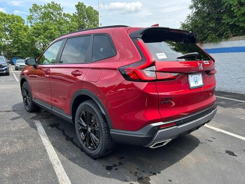 Radiant Red Metallic 2026 Honda CR-V Hybrid Sport Touring
