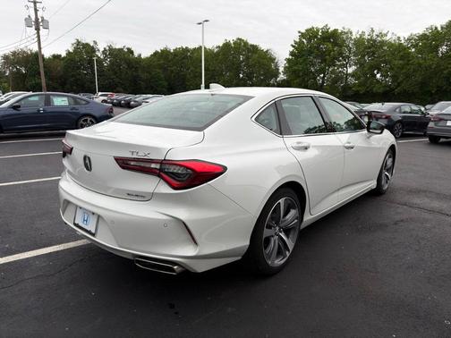 Platinum White 2021 Acura TLX Advance