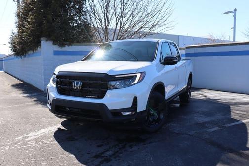 Platinum White Pearl 2026 Honda Ridgeline Black Edition