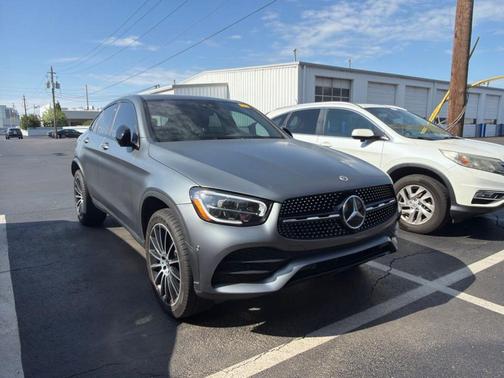 Gray 2023 Mercedes-Benz GLC 300 4MATIC Coupe