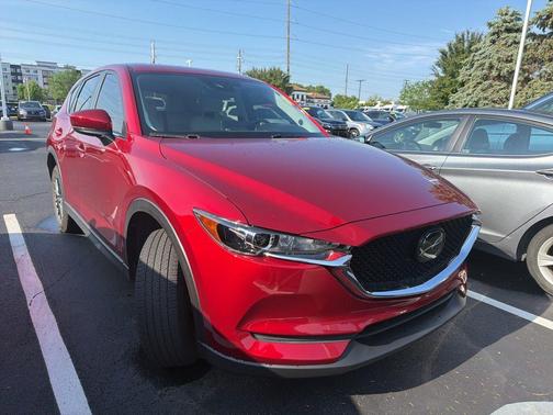 Soul Red Crystal Metallic 2021 Mazda CX-5 Touring