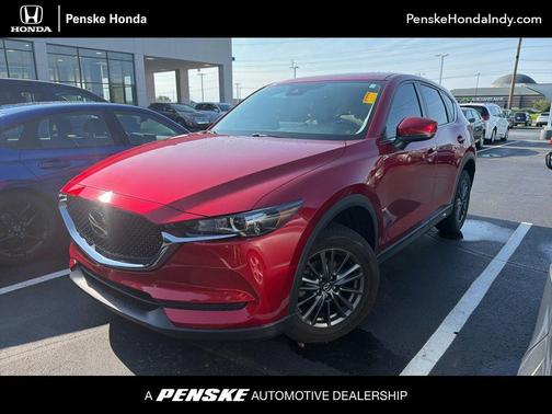 Soul Red Crystal Metallic 2021 Mazda CX-5 Touring