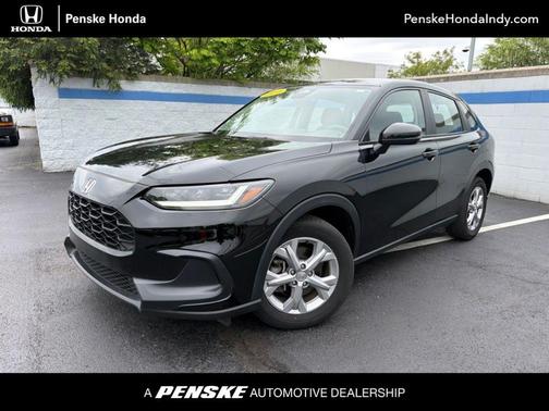 Crystal Black Pearl 2024 Honda HR-V LX