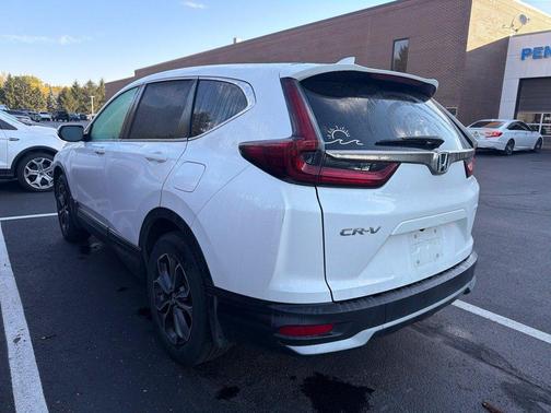 Platinum White 2021 Honda CR-V EX