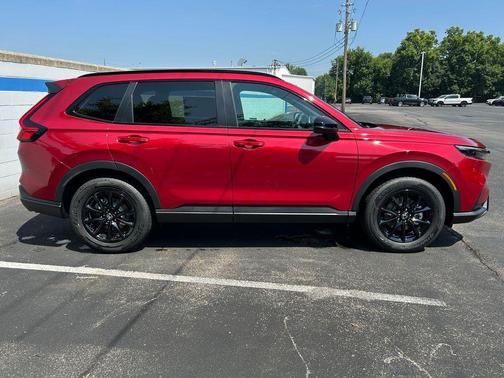 Radiant Red Metallic 2026 Honda CR-V Hybrid Sport