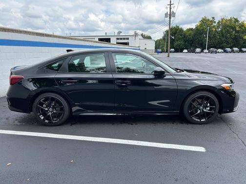 Crystal Black Pearl 2026 Honda Civic Hybrid Sport