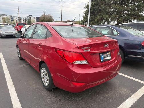 Boston Red 2016 Hyundai Accent SE