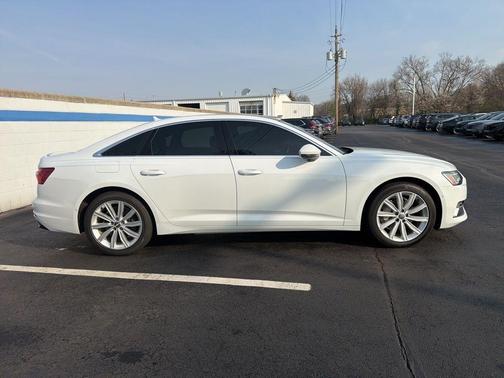 Glacier White Metallic 2020 Audi A6 55 Premium Plus