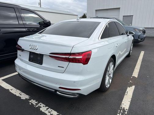 Glacier White Metallic 2020 Audi A6 55 Premium Plus