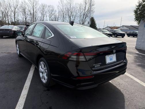 Crystal Black Pearl 2026 Honda Accord LX