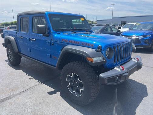 Hydro Blue Pearlcoat 2023 Jeep Gladiator Rubicon