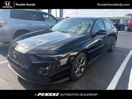 Crystal Black Pearl 2023 Honda Accord EX