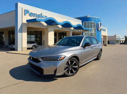 Urban Gray Pearl 2026 Honda Civic Hybrid Sport