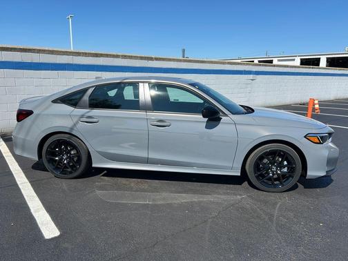 Urban Gray Pearl 2026 Honda Civic Hybrid Sport
