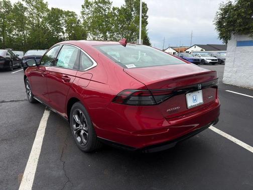 Radiant Red Metallic 2026 Honda Accord Hybrid EX-L