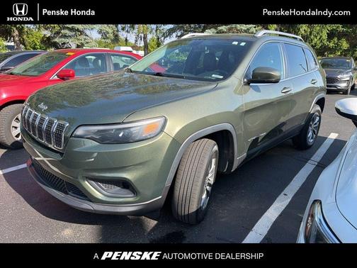 Olive Green Pearlcoat 2019 Jeep Cherokee Latitude Plus