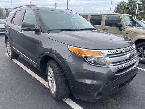 Dark Side Metallic 2015 Ford Explorer XLT