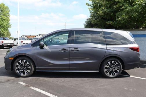 Modern Steel Metallic 2026 Honda Odyssey Elite