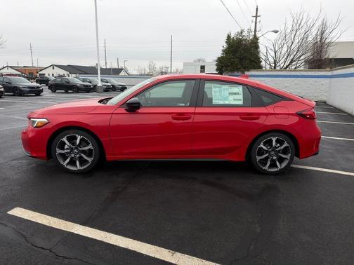 Rallye Red 2026 Honda Civic Hybrid Sport Touring