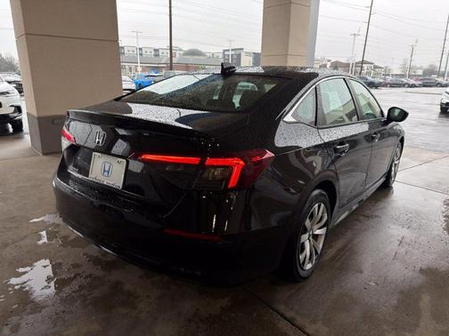 Crystal Black Pearl 2026 Honda Civic LX