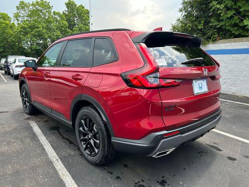 Radiant Red Metallic 2026 Honda CR-V Hybrid Sport-L