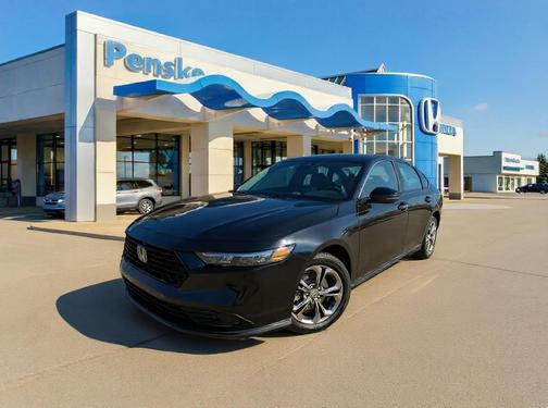 Crystal Black Pearl 2026 Honda Accord Hybrid EX-L