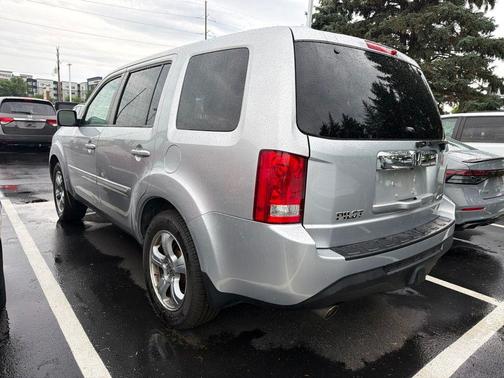 Alabaster Silver Metallic 2015 Honda Pilot EX-L