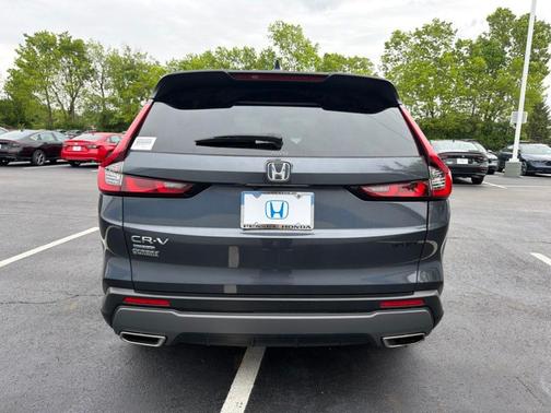 Gray Metallic 2024 Honda CR-V Hybrid Sport