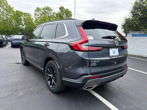 Gray Metallic 2024 Honda CR-V Hybrid Sport