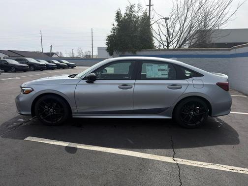 Solar Silver Metallic 2026 Honda Civic Sport