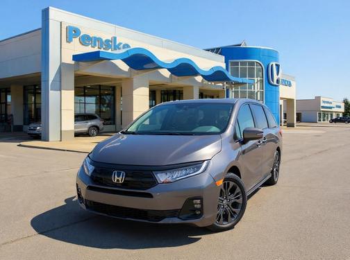Modern Steel Metallic 2026 Honda Odyssey Touring