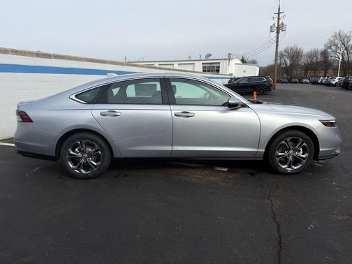 Solar Silver Metallic 2026 Honda Accord Hybrid EX-L