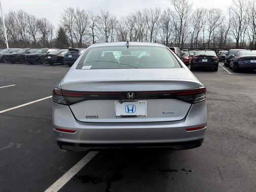 Solar Silver Metallic 2026 Honda Accord Hybrid EX-L