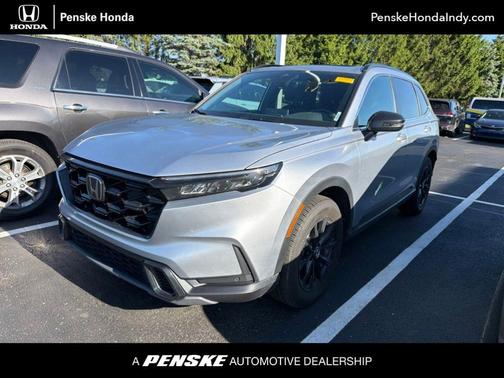 Silver 2024 Honda CR-V Hybrid Sport-L