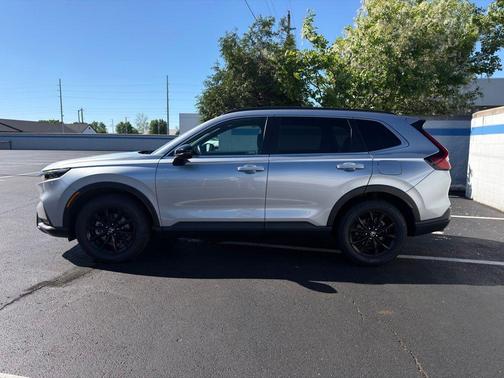 Silver 2024 Honda CR-V Hybrid Sport-L