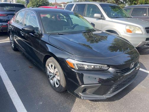 Crystal Black Pearl 2023 Honda Civic LX