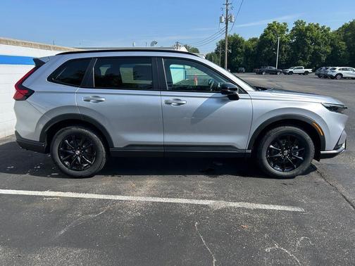 Solar Silver Metallic 2026 Honda CR-V Hybrid Sport-L