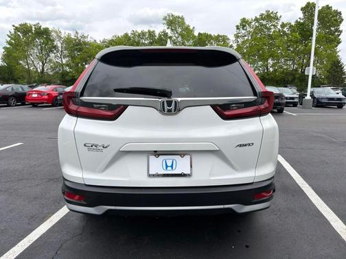Platinum White 2020 Honda CR-V EX-L